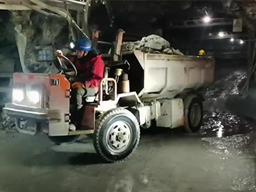 甘肅鐵礦5噸礦用運輸車